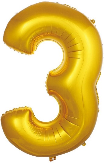 3 Rakam Balon