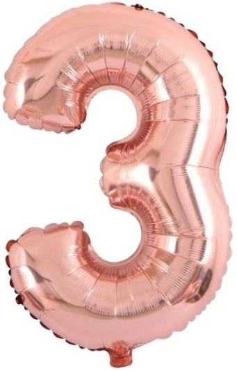 3 Rose Gold Rakam